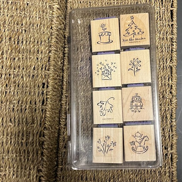 Stampin' Up Greetings Galore Retired Stamp Set - Picture 1 of 3